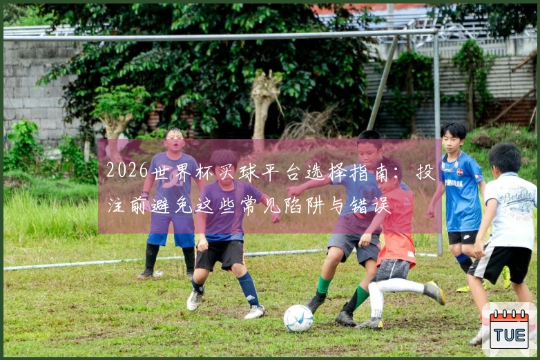 2026世界杯买球平台选择指南：投注前避免这些常见陷阱与错误